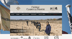 Desktop Screenshot of cambon-la-pelouse.com